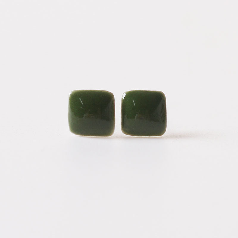 Sweet Solid Color Small Fresh Adult Earrings