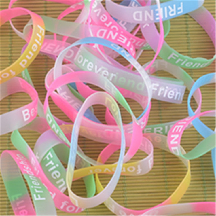 Fluorescent Color Luminous Activity Simple Korean Bracelets