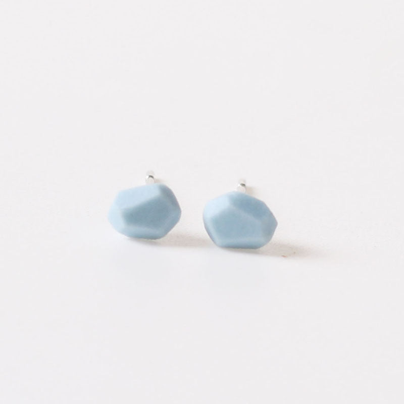 Sweet Solid Color Small Fresh Adult Earrings