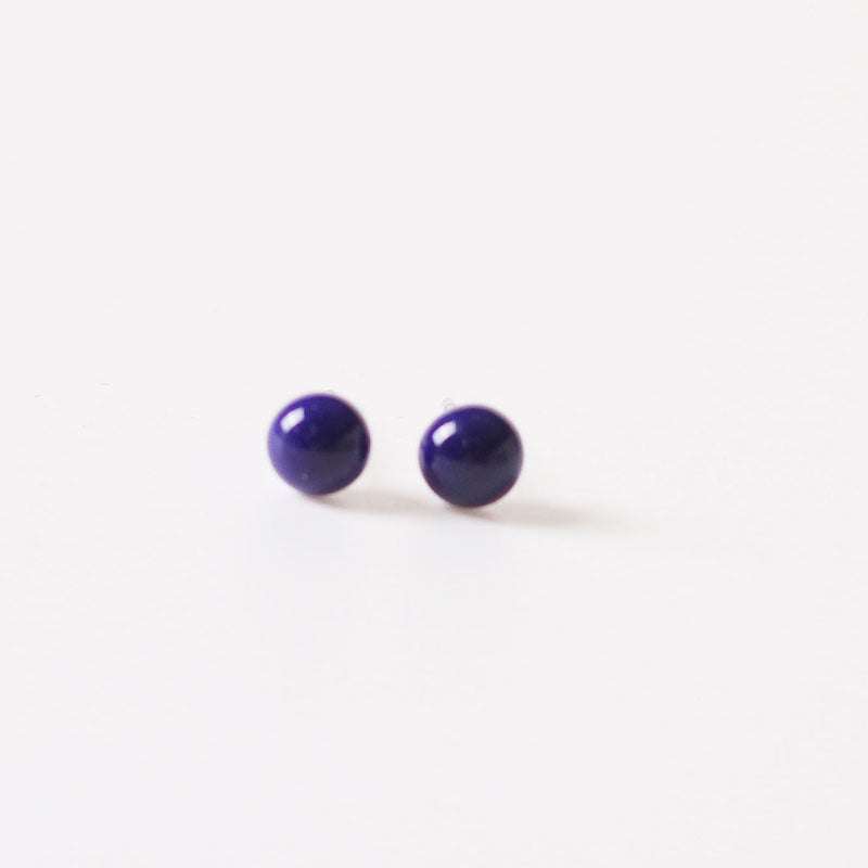 Sweet Solid Color Small Fresh Adult Earrings