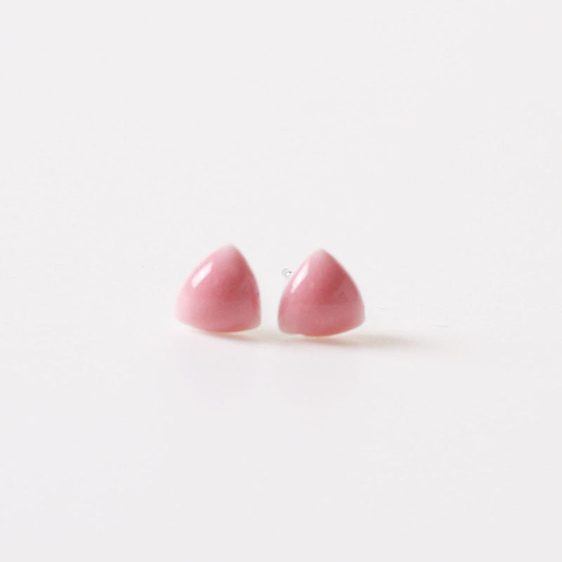 Sweet Solid Color Small Fresh Adult Earrings