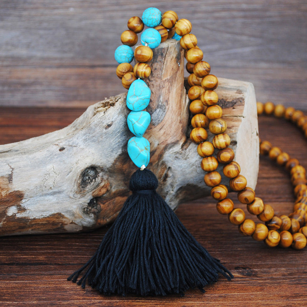 Style Ornament Accessories Tassel Sweater Chain Necklaces