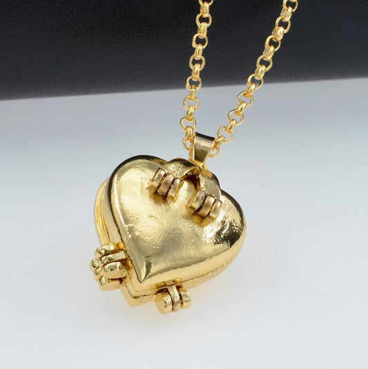 Trendy Casual Unique Heart-shaped Box Love Necklaces