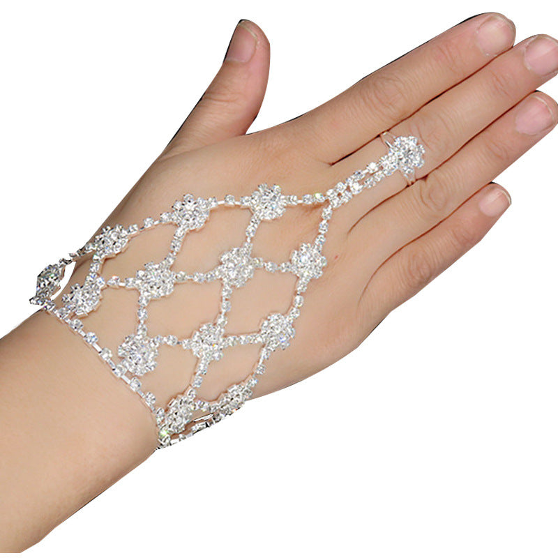 Women's Delicate Rhinestone Luxury Shiny Full Diamond Bracelets