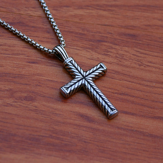 Pattern Cross Female Couple Ornament Unique Necklaces