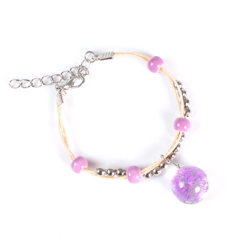 Strap Peach Blossom Girlfriends Pearl Female Mori Artistic Flower Bracelets