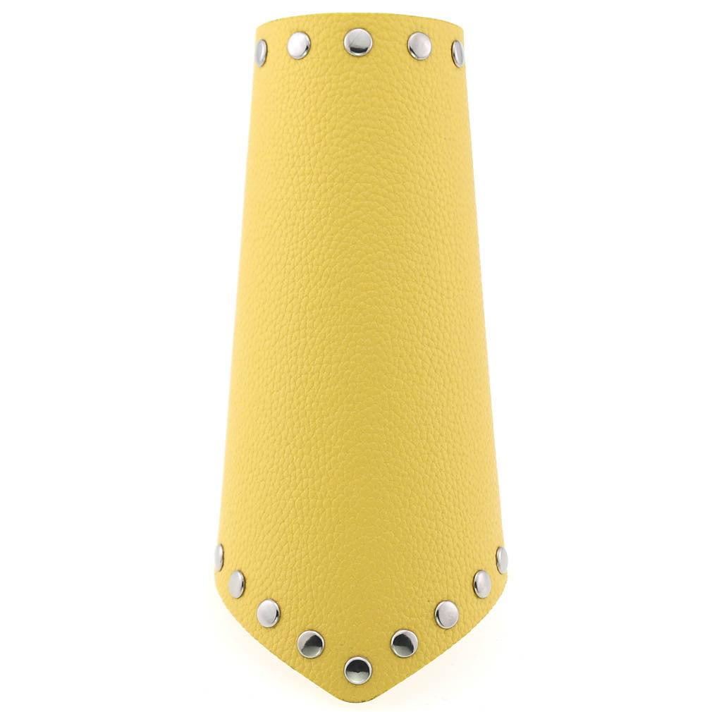 Rock Gothic Leather Wax Rope Riding Wristband Strap Arm Guard Bracelets