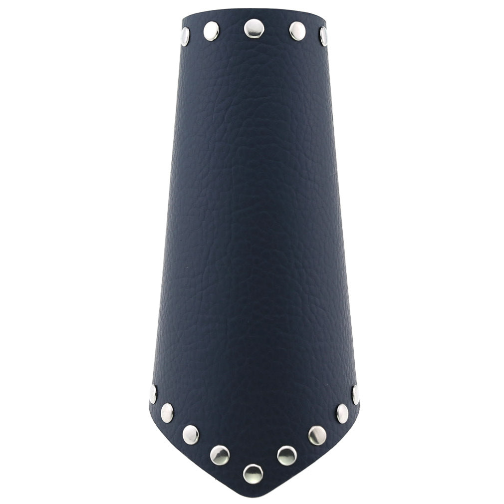 Rock Gothic Leather Wax Rope Riding Wristband Strap Arm Guard Bracelets