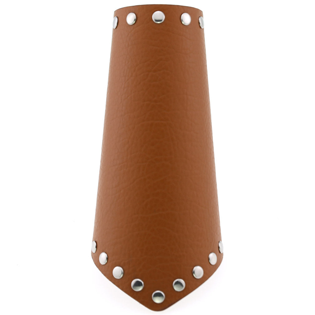 Rock Gothic Leather Wax Rope Riding Wristband Strap Arm Guard Bracelets
