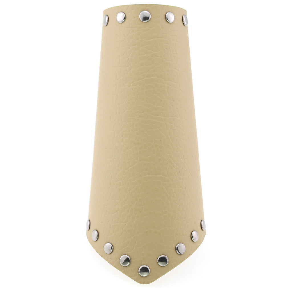 Rock Gothic Leather Wax Rope Riding Wristband Strap Arm Guard Bracelets