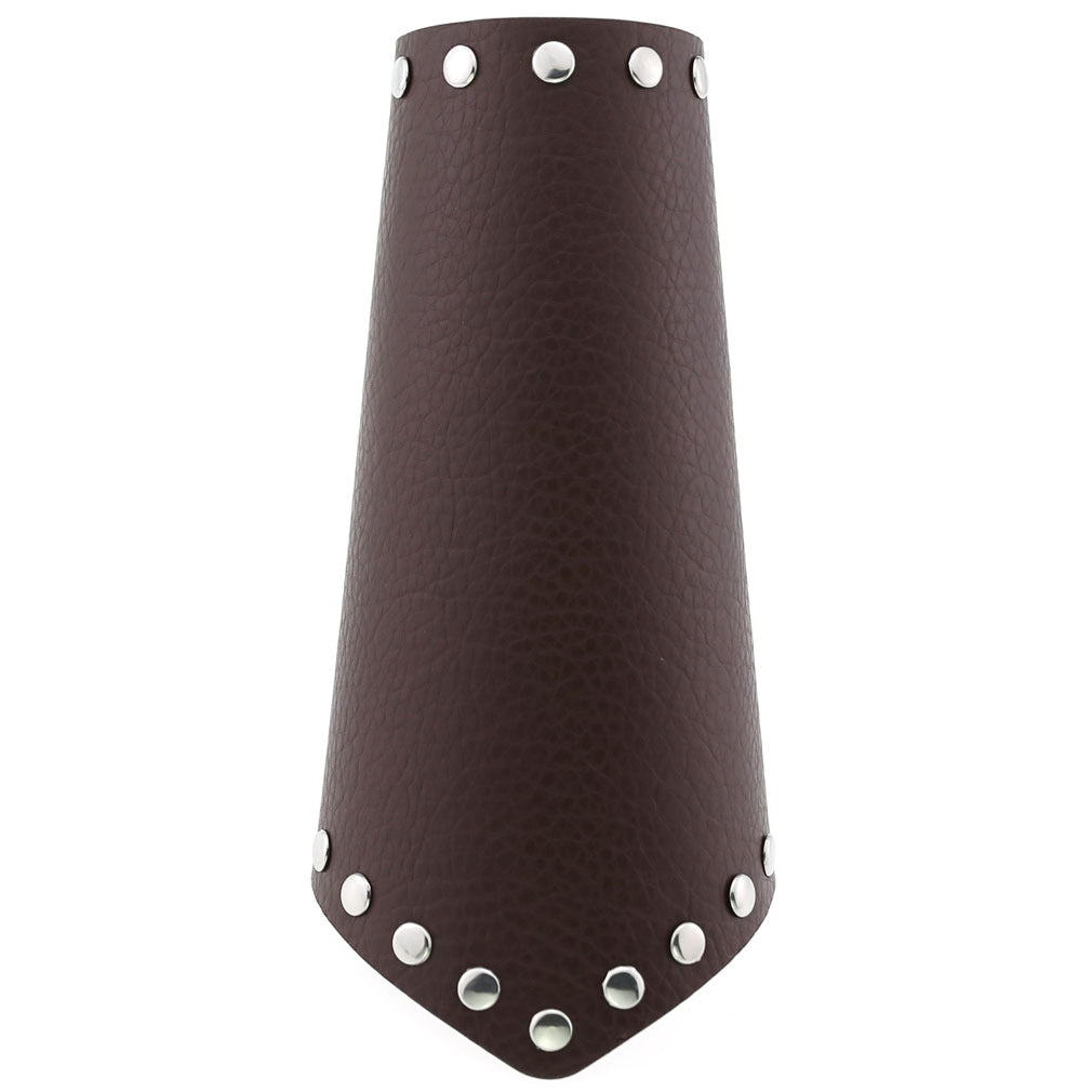 Rock Gothic Leather Wax Rope Riding Wristband Strap Arm Guard Bracelets