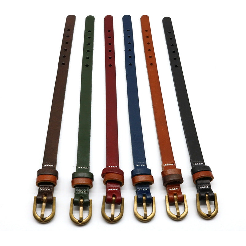 Leather Cowhide Creative Letter Wrist Strap Bracelets
