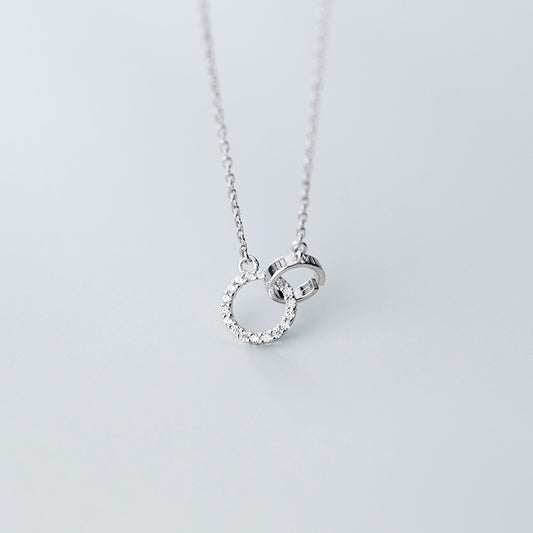 Lodge Sier Female Style Simple Fresh Trendy Necklaces