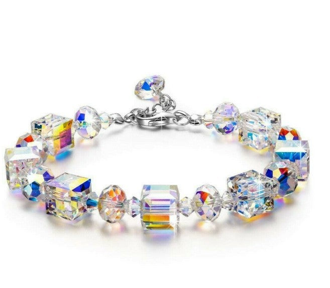 Women's European Square Crystal Fashion Decoration Bracelets