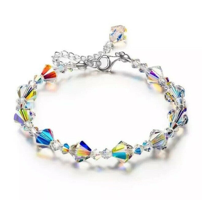 Women's European Square Crystal Fashion Decoration Bracelets