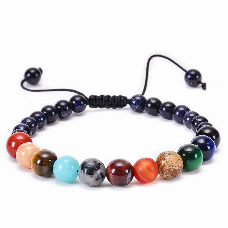 Universe Galaxy Solar System Eight Planets Bracelets