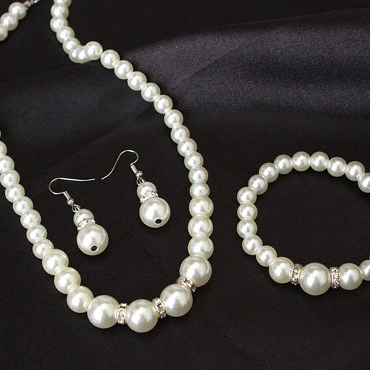 New Trendy Popular Diamond Rhinestone Pearl Bracelets
