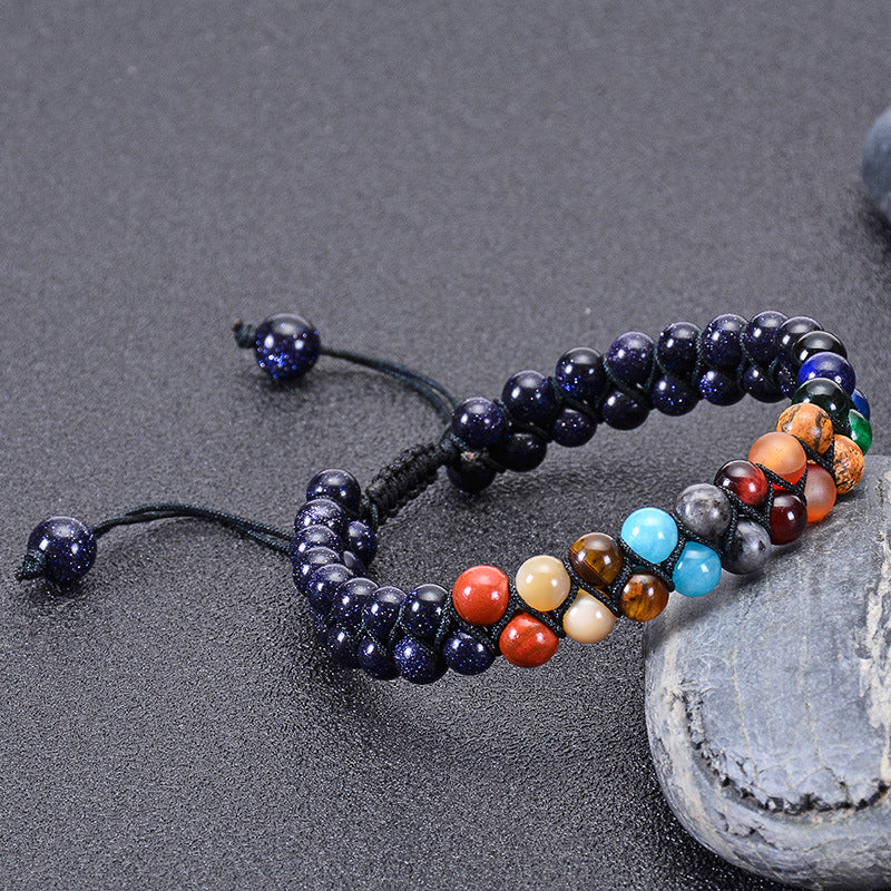 Universe Galaxy Solar System Eight Planets Bracelets