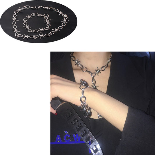 Women's Thorns Punk Hip Hop Trendy Cool Necklaces