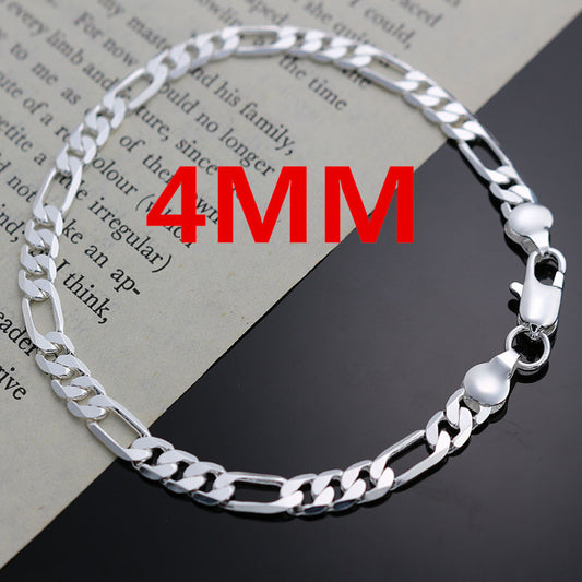 Innovative Cool New Casual Sier-plated Three-room Bracelets