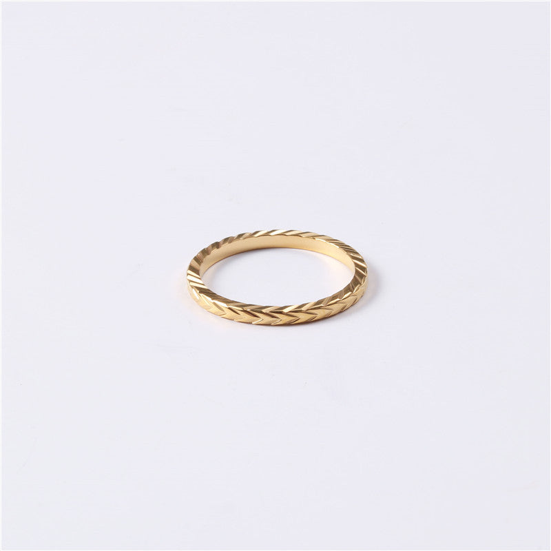 Female Fashion Designer Design Korean Style Rings