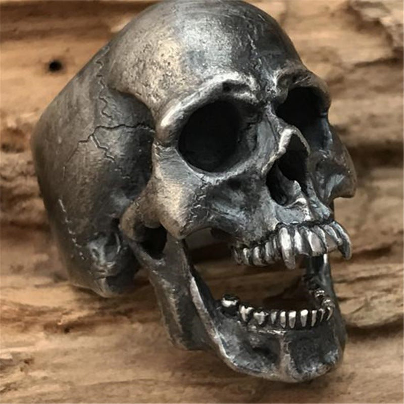 Men's Personality Skull Rock Gothic Punk Jewelry Rings