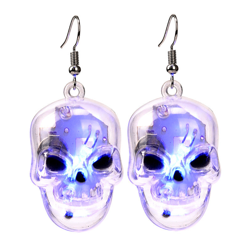 Cool Halloween Pumpkin Lamp Ghost Festival Earrings