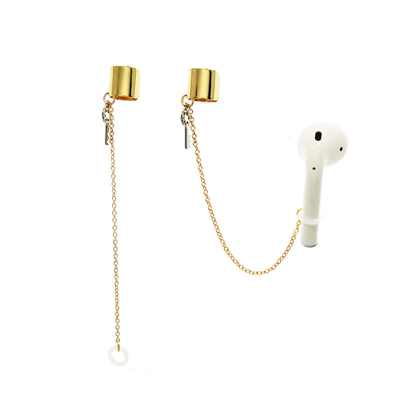 Earphone Series Apple Universal Love Tassel Letter Multiple Earrings