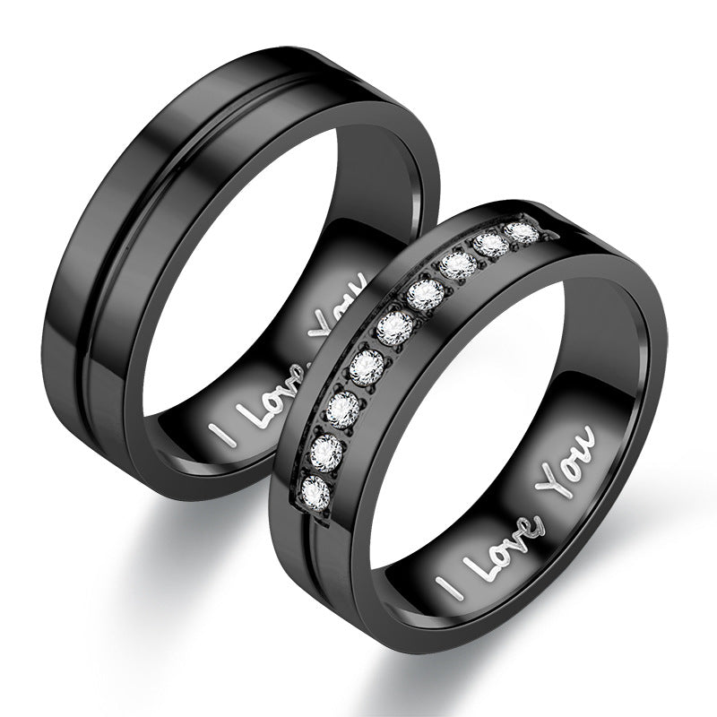 Casual Classic Classy Fashion Couple Source Rings