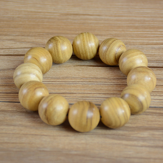 Women's & Men's Milk Eaglewood Fragrance Wooden Old Materials Bracelets