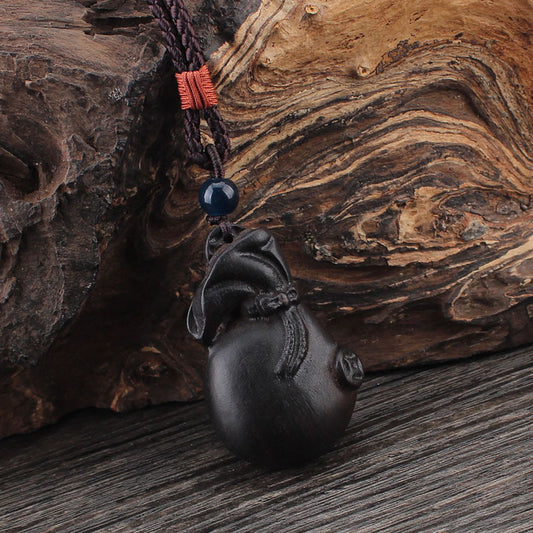 Women's & Men's Handmade Ethnic Style Blackwood Safety Buckle Pendants