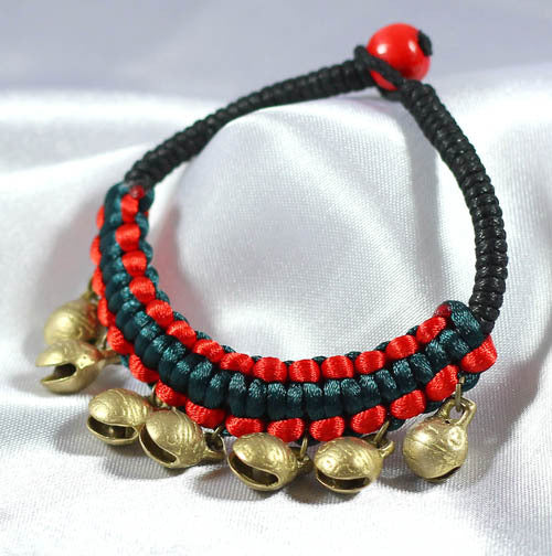 Chinese Style Ethnic Minority Copper Bell Creative Bracelet