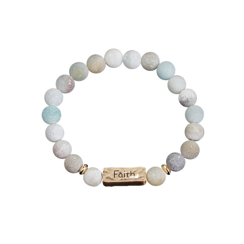 Natural Energy Yoga Colorful Stone Accessories Bracelets