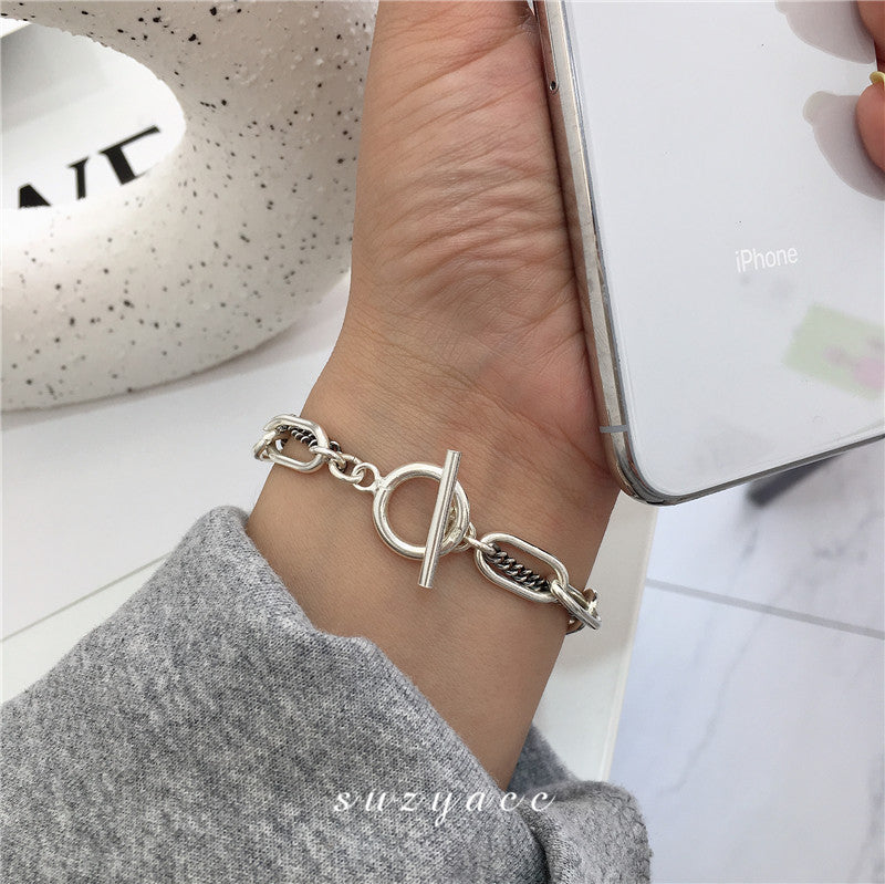 Women's Cool Style Fashion Twin Chain Vintage Bracelets