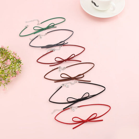 Women's Dark Korean Style Fashion Short Handmade Necklaces