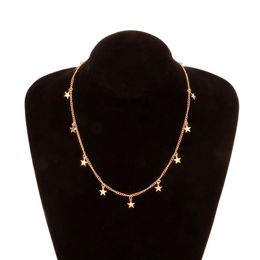 Women's Fashion Simple Alloy Plating Long Personalized Necklaces