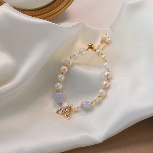 Fashion Baroque Pearl French Female Design Korean Bracelets