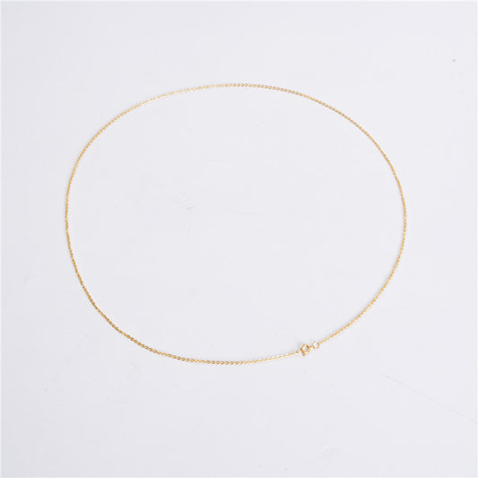 Women's Elastic Buckle Cross Chain Short Clavicle Necklaces