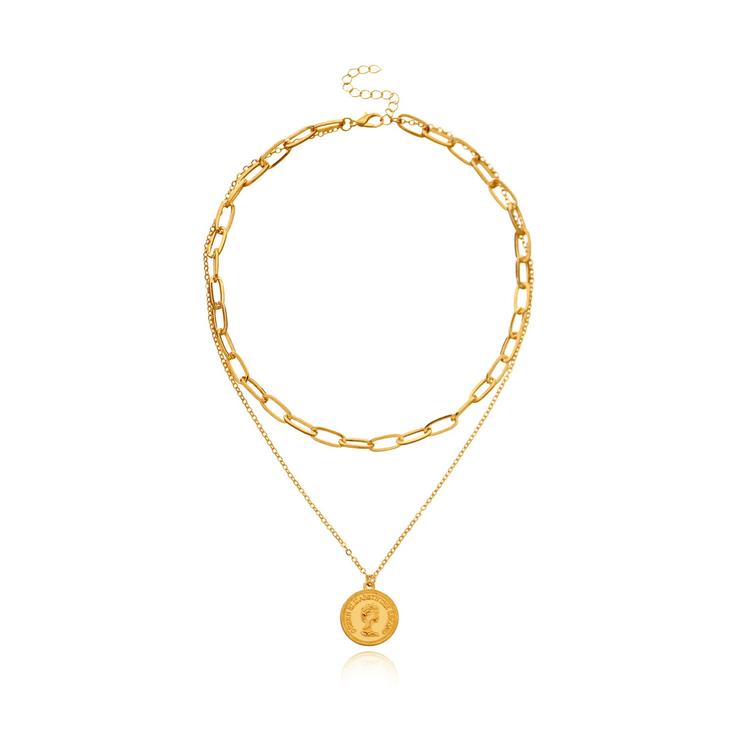 Women's Pattern Chain Punk Style Street Beauty Necklace