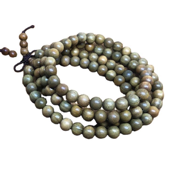 Innovative Charming Classy Green Sandalwood Beads Bracelets