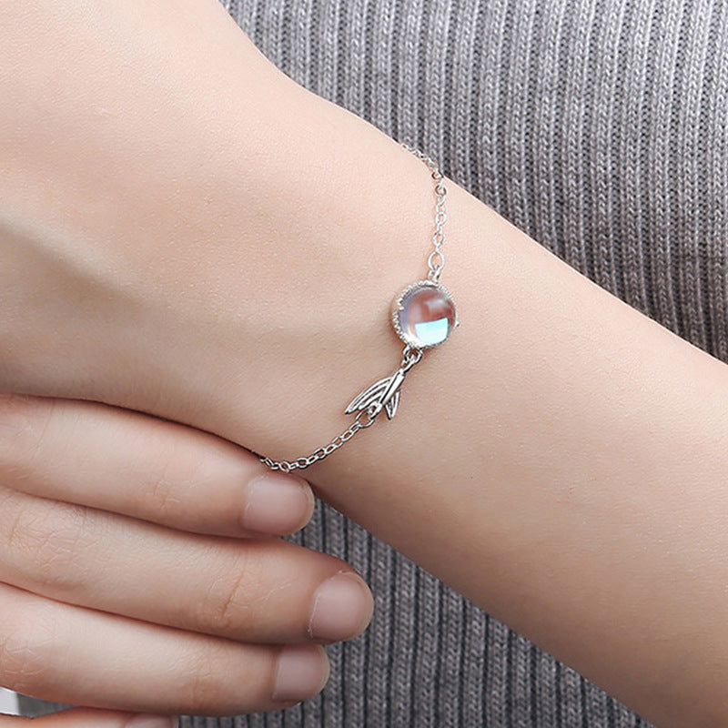 Korean Style Mori Female Girlfriends Heart-shaped Bracelets