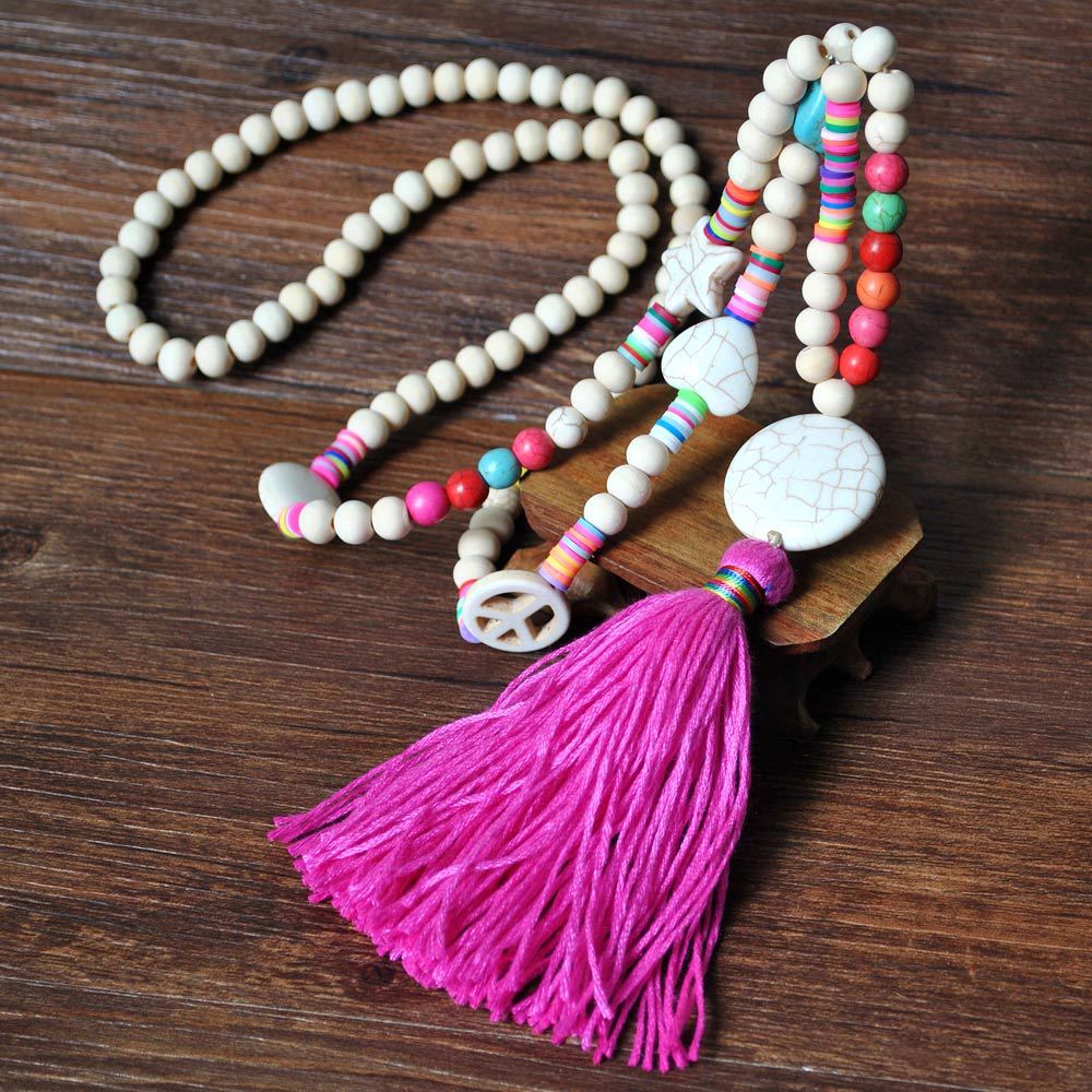 Style Ornament Accessories Tassel Sweater Chain Necklaces