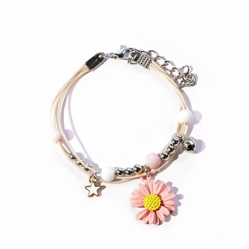 Women's Little Daisy Cute Girly Style Simple Bracelets