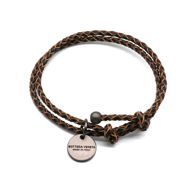 Women's & Men's Sheepskin Woven Can Also Be Used Bracelets