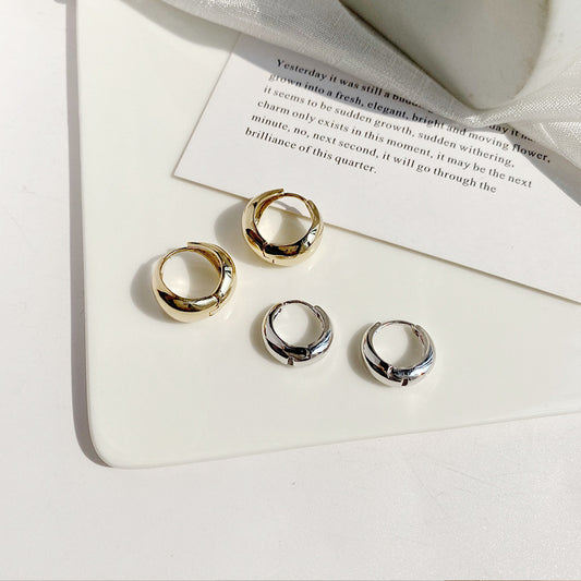 Women's Vintage For Trendy Temperamental Fashionmonger Elegant Frosty Earrings