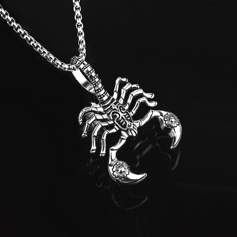 Women's & Men's Korean Jewelry Retro Scorpion King Clavicle Necklaces