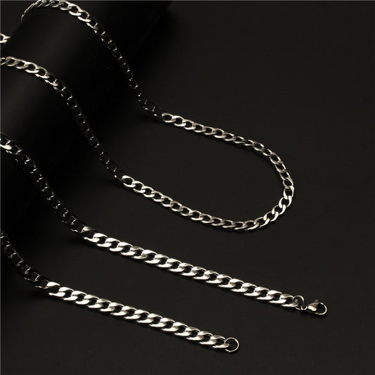 Men's Fashion Simple Stylish Personality Lady Couple Necklaces