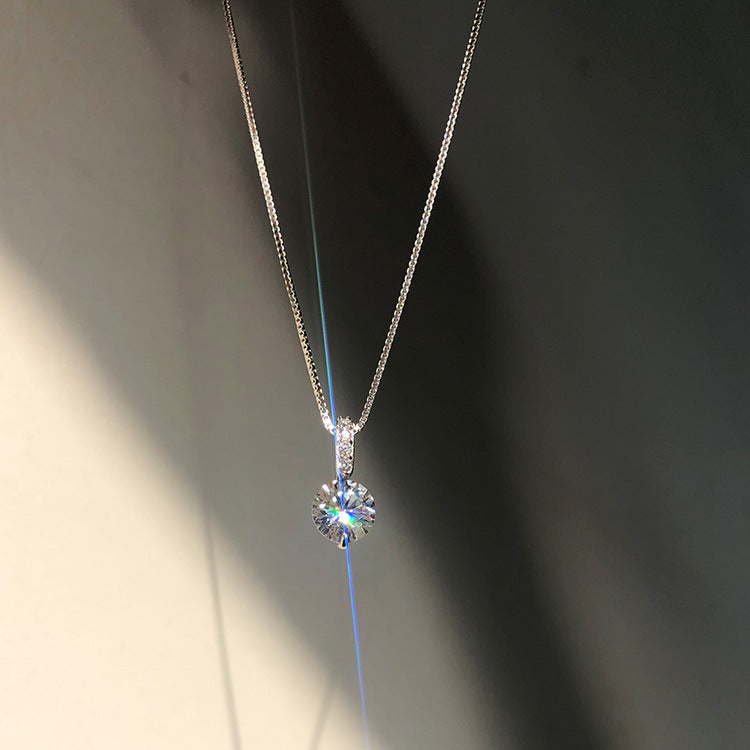 Women's Water Drop Simple Clavicle Chain Temperament Necklaces