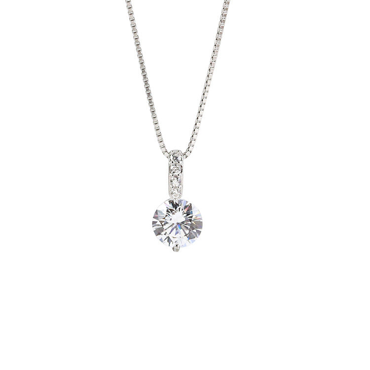 Women's Water Drop Simple Clavicle Chain Temperament Necklaces