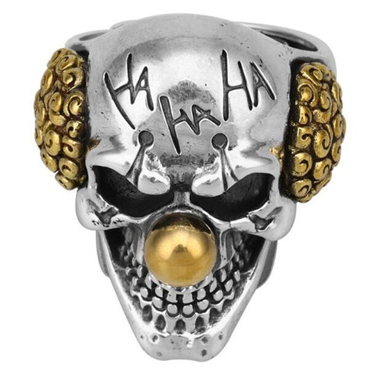 Exaggerated Skull Hollow Man's Domineering Clown Rings